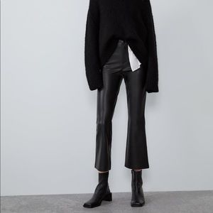 Zara Leather Pants
